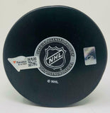 LEON DRAISAITL Autographed "2020 HART & Art Ross" Oilers Puck FANATICS