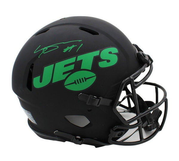 Sauce Gardner Signed New York Jets Speed Authentic Eclipse NFL Hemet