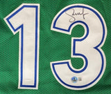 Steve Nash Signed Dallas Mavericks Jersey (Beckett) 8x NBA All Star / 2x NBA MVP