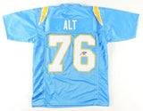 Joe Alt Signed San Diego Chargers Jersey (JSA COA) 2024 #5 Overall Draft Pick OT