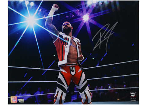 Ricochet Autographed WWE In Ring Arm Up 16" x 20" Photograph Fanatics