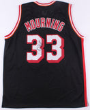 Alonzo Mourning Miami Heat Black Signed Jersey / 7xNBA All-Star (JSA COA)