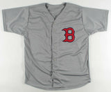 Wade Boggs Signed Boston Red Sox Gray Jersey (JSA COA) 12xAll-Star 3B 1985-1996