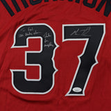 Matt Thornton Signed 2010 Majestic All-Star Game Jersey (JSA COA) White Sox R.P.