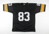 Louis Lipps Signed Steeler Jersey (JSA COA) Pittsburgh Wide Receiver (1984-1991)