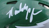 Randall Cunningham Signed Mini Speed Replica Helmet Eagles PSA/DNA 191598