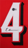 Elly De La Cruz Authentic Signed Red Pro Style Framed Jersey w/ Dropshadow BAS
