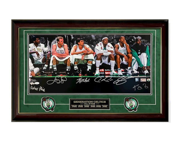 Parish Bird McHale Pierce Allen Garnett Signed Auto Framed 20x32 Photo Fanatics