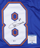 Trevon Grimes Signed Gators Jersey (Beckett COA) 2020 Florida Wide Receiver