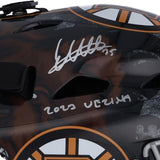 Linus Ullmark Autographed "2023 Vezina" Bruins Full Size Goalie Mask Fanatics LE