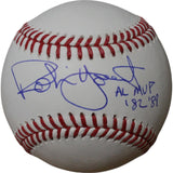 Robin Yount Autographed Milaukee Brewers OML Baseball 82 89 AL MVP FAN 46945