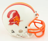 Alvin Harper Signed Tampa Bay Buccaneers Throwback Mini Helmet (Beckett COA) W.R