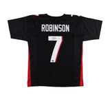 Bijan Robinson Signed Atlanta Custom Black Jersey