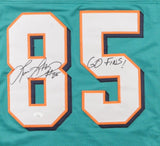 Lamar Thomas Signed Miami Dolphins Jersey "Go Fins"(JSA COA) Miami Wide Receiver