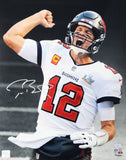 TOM BRADY AUTOGRAPHED FRAMED 16X20 PHOTO BUCCANEERS SB LV FANATICS 206955