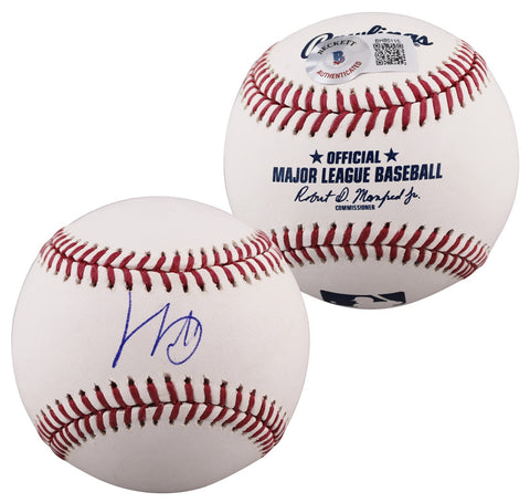 Mariners J.P. Crawford Authentic Signed OML Baseball Autographed BAS #BH85115