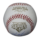 2009 New York Yankees Team Signed World Series Baseball 9 Sigs Steiner 33949