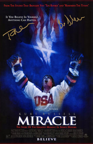 Billy Schneider Patrick O'Brien Demsey Signed Miracle 11x17 Movie Poster SS COA