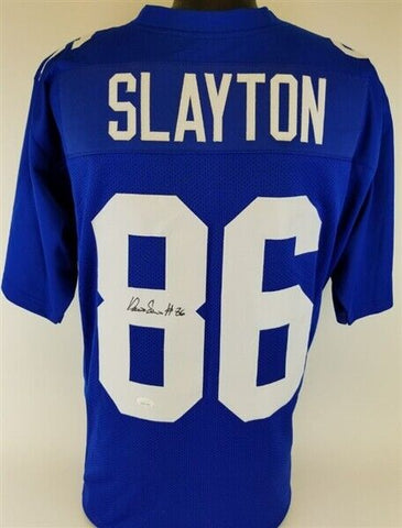 Darius Slayton Signed New York Giants Jersey (JSA COA) 2019 5th rd Draft Pick WR