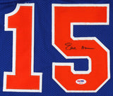 Earl Monroe Signed Knicks Jersey (PSA COA) 4xNBA All-Star / 1973 World Champion