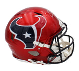 Andre Johnson Signed Houston Texans Speed Authentic Alt 2022 Helmet w/ Insc.