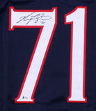 Nick Foligno Signed Blue Jackets Jersey (Beckett) Columbus Left Winger