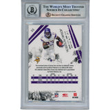 Adrian Peterson Autographed 09 RS Longevity Patch Trading Card Beckett 49815