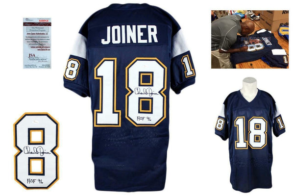 Charlie Joiner SIGNED Jersey - JSA Witness - San Diego Chargers AUTOGRAPHED - NV