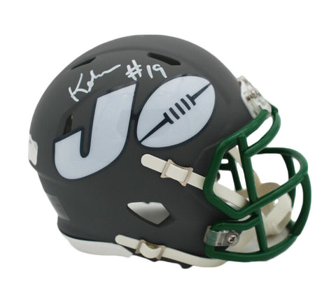 Keyshawn Johnson Signed New York Jets Speed AMP NFL Mini Helmet