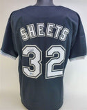 Gavin Sheets Signed Chicago White Sox Jersey (Beckett) 2017 2nd Round Pick / O.F