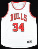 Wendell Carter Jr Signed Chicago Bulls White Home Jersey (PSA) 2018 1st Round Pk