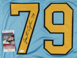 Jonathan Ogden Signed UCLA Bruins Jersey (JSA COA) Ravens HOF Offensive Tackle