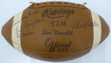 1962 Champ Packers Autographed Football 39 Sigs Johnny Blood McNally Beckett BAS