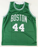 Brian Scalabrine Signed Boston Celtics Jersey (Beckett QR Code Card) White Mamba