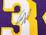 LAKERS SHAQUILLE O'NEAL AUTOGRAPHED M&N 1996-97 HWC JERSEY L BECKETT 235513