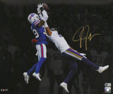 Justin Jefferson Autographed Vikings 16x20 Spotlight Photo-Beckett W Holo *Gold