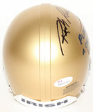 Rudy Ruettiger Signed Notre Dame "Play Like A Champion Today "Mini-Helmet (JSA)