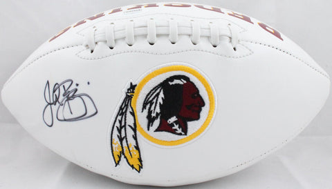 John Riggins Autographed Washington Team Logo Football- JSA W Auth *Thin