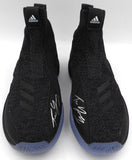 Trae Young Autographed Adidas Shoe Hawks 12.5 (Smudged) Beckett BL93431