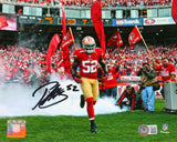 Patrick Willis Signed San Francisco 49ers Tunnel 8x10 Photo-Beckett W Hologram