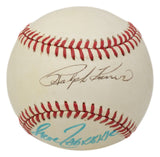 Ralph Kiner Tim McCarver Signed Official National League Baseball BAS LOA 146