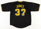 Jared Jones Signed Pirates Jersey (TSE) Pittsburgh 2024 Rookie Starting Pitcher