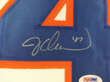 Jesse Orosco Signed Mets Jersey (PSA COA) 2xWorld Series champion (1986, 1988)