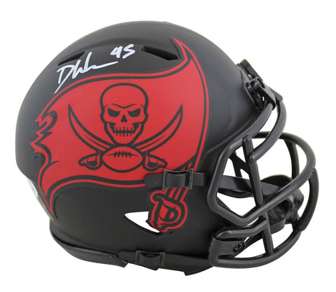 Buccaneers Devin White Authentic Signed Eclipse Speed Mini Helmet BAS Witnessed