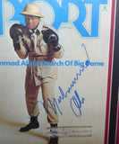 Muhammad Ali Autographed Signed Framed Sport Magazine Beckett BAS #A68585