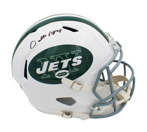 Darelle Revis Signed New York Jets Speed Authentic Throwback 1965-1977 NFL Hemet