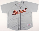 Ivan Rodriguez Signed Detroit Tigers Majestic MLB Gray Jersey (SCG COA) 2017 HOF