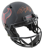 Texans J.J. Watt Signed Eclipse Proline F/S Speed Helmet w/ Red Sig JSA Witness