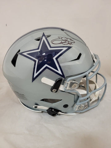 EMMITT SMITH SIGNED DALLAS COWBOYS SPEEDFLEX AUTHENTIC HELMET PROVA