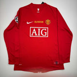 Autographed/Signed Cristiano Ronaldo Manchester United Red Soccer Jersey BAS COA